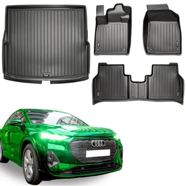 2befair Gummimatten Gesamtset Audi Q4 e-tron 4 Matten