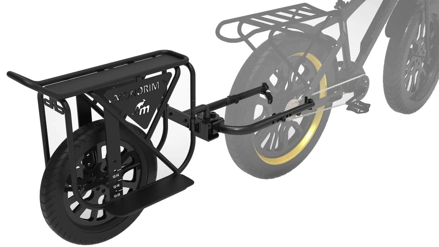 Monorim GL8 Gepäckträger Anhänger-Korb für E-Bike