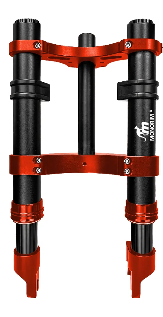 Monorim MZ3 Plus Vorderradfederung für Segway ZT3 Pro Schwarz