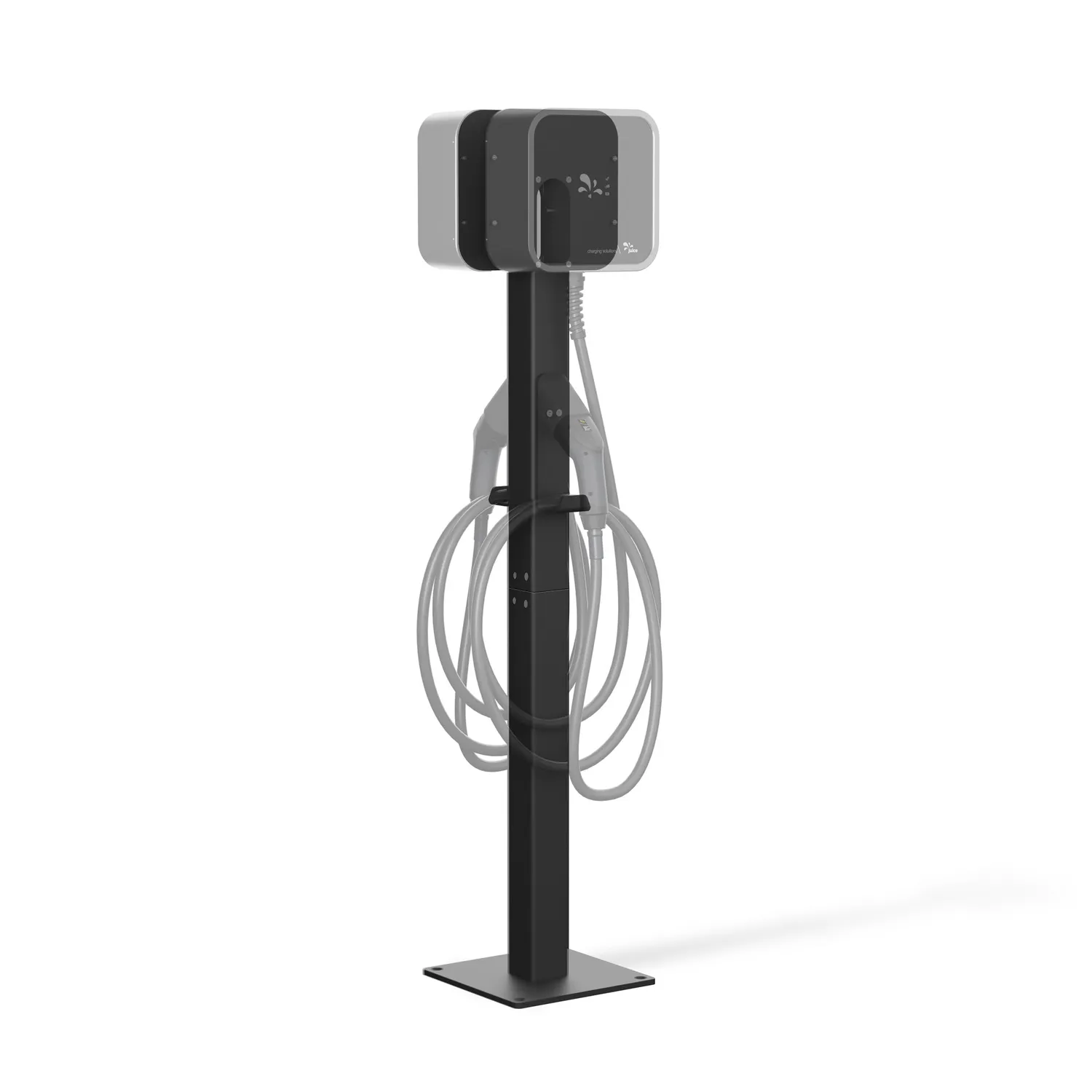 JUICE CHARGER me 3 Montagezubehör Standfuss Wand Set