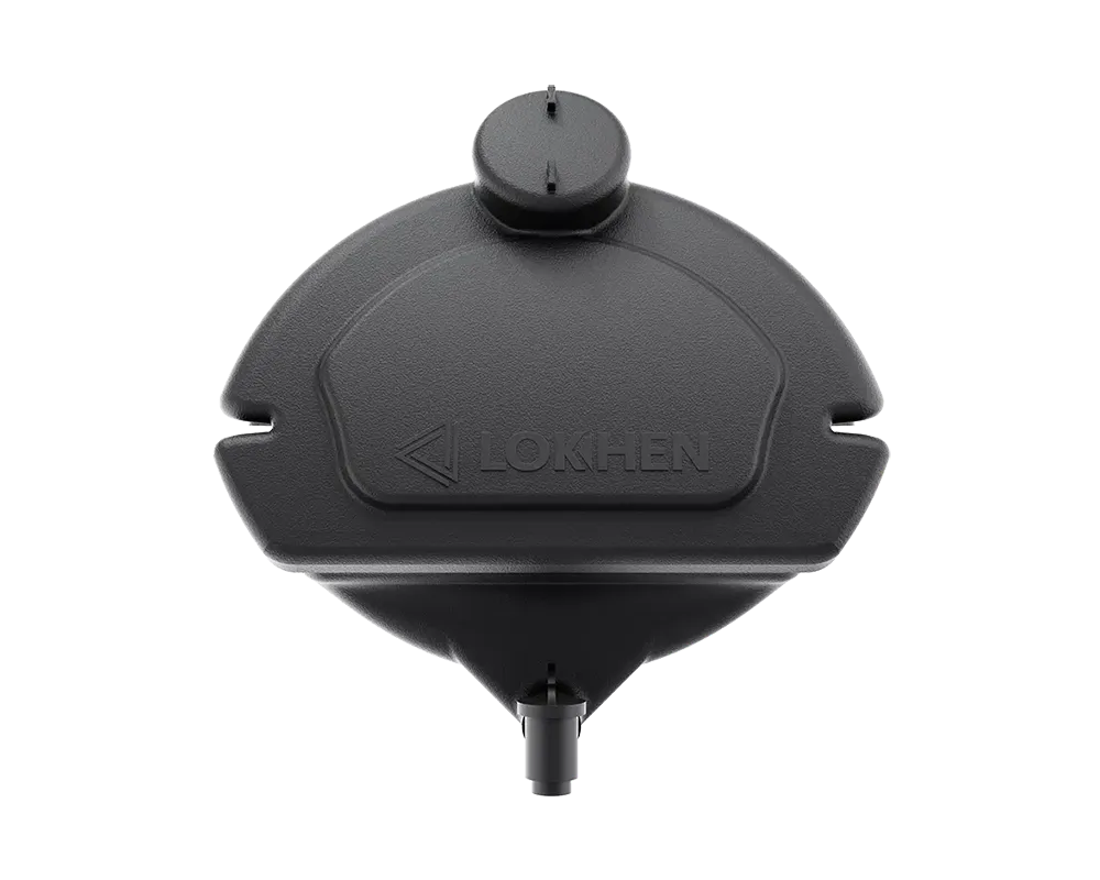 Lokhen Wassertank 30 l schwarz Kunststoff HDPE Waschtank