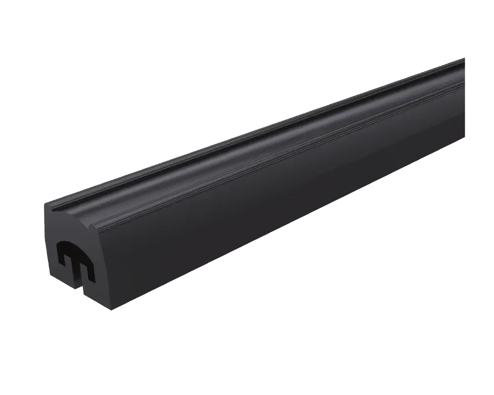 Lokhen PVC-Gummi-Profil 2,6m für Heckstoßstange