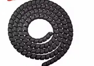 Monorim Kabelschutz Spiralschlauch 1m für E-Scooter schwarz