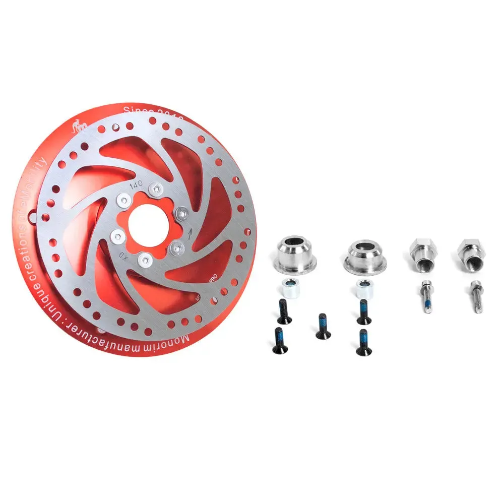 Monorim MD500W Pro Deck 140mm Bremse für Huffy H300 Schwarz