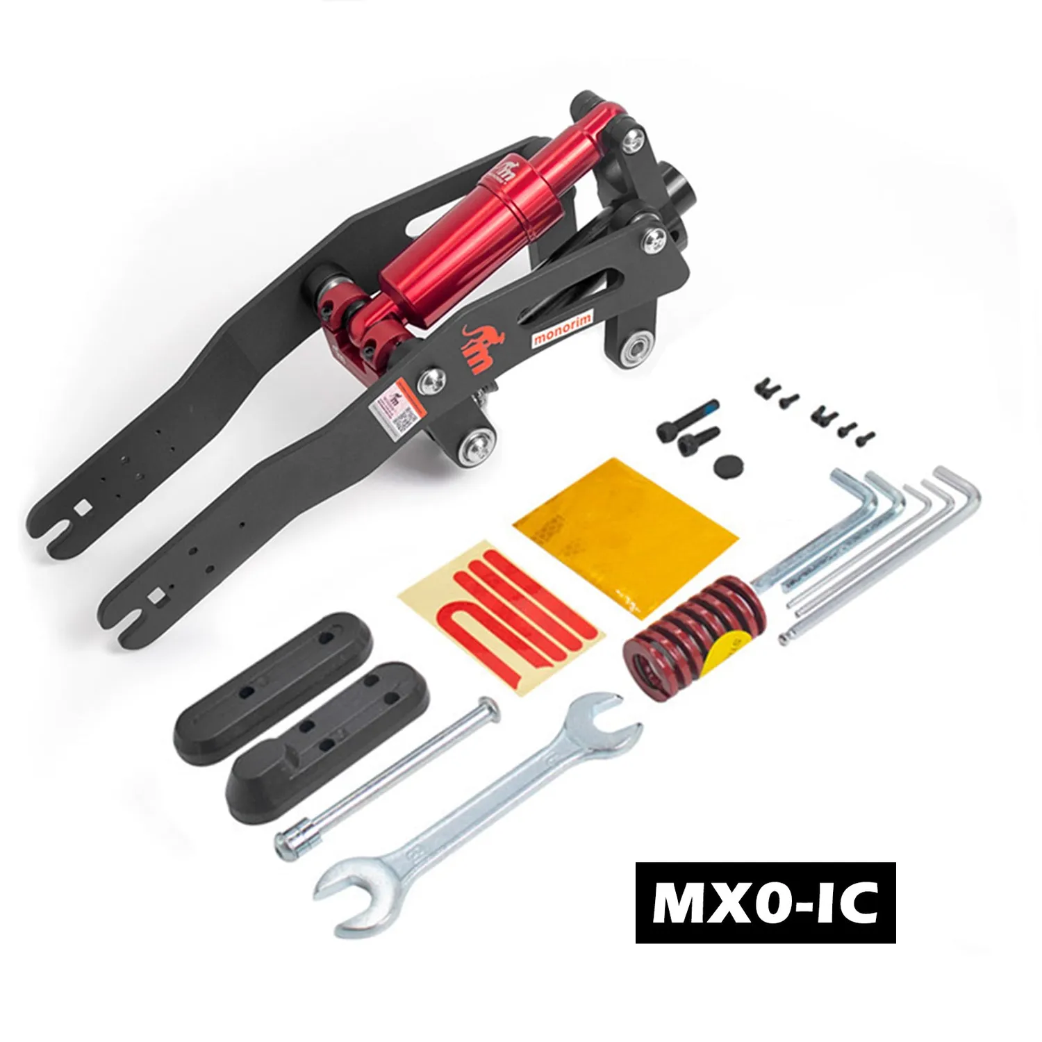 Monorim MX0-IC Vorderrad Federung Inmotion Climber schwarz