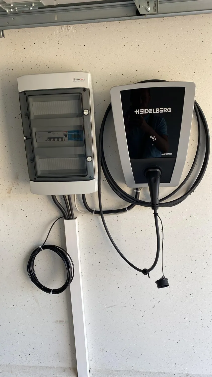 Heidelberg Connect.Home Wallbox 11 kW 7,5 m App-Steuerung