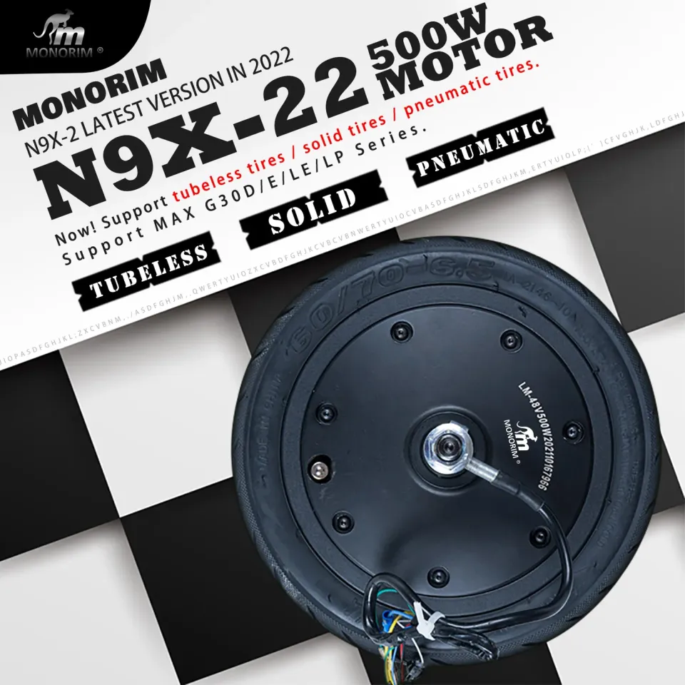 Monorim N9X-22 Nabenmotor 500W 48V für Segway G30 E