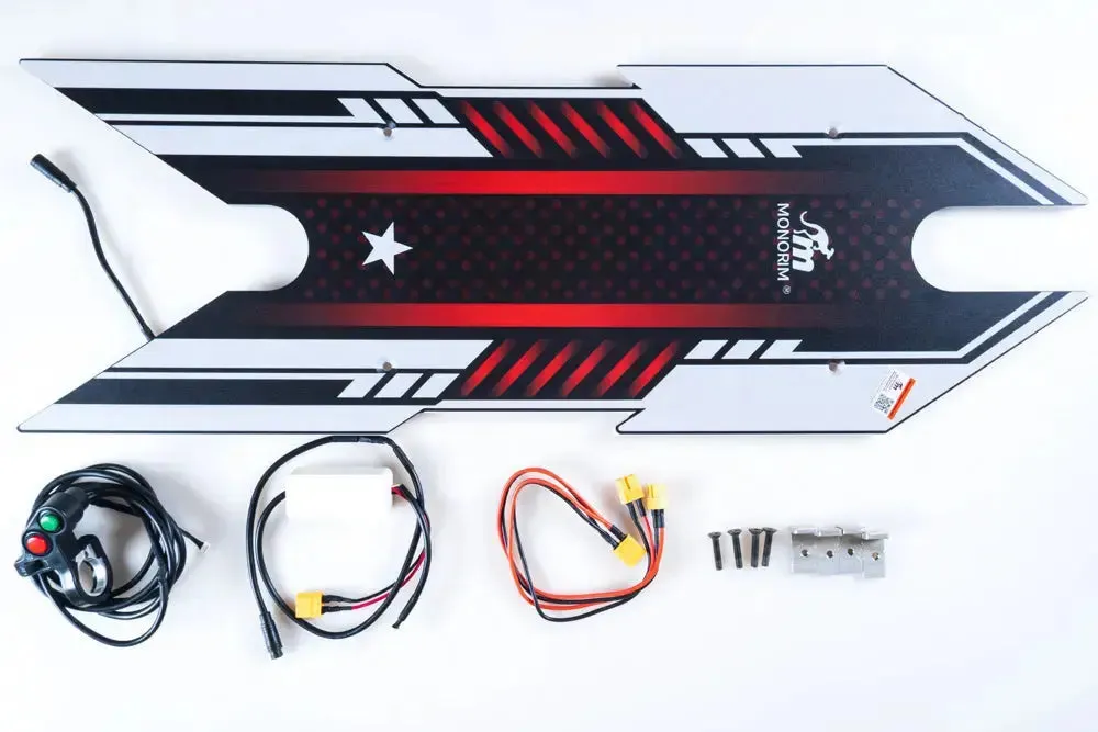 Monorim WDL LED-Deck für iScooter i8 C1 V1 Blinker