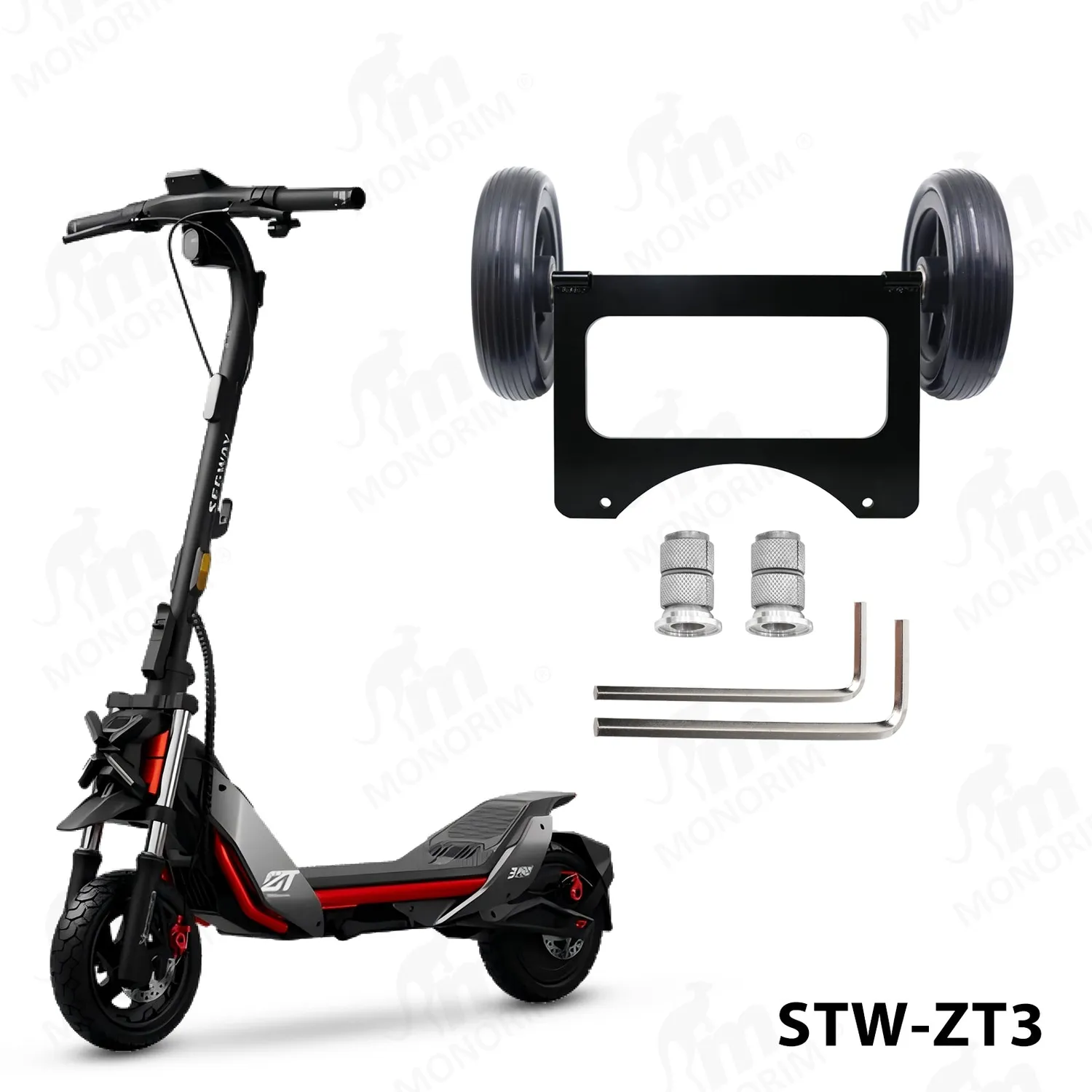 Monorim STW-ZT3 Parkständer senkrecht für Segway ZT3 Pro
