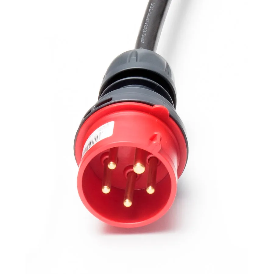 JUICE BOOSTER Adapter CEE16 400V 3-phasig rot