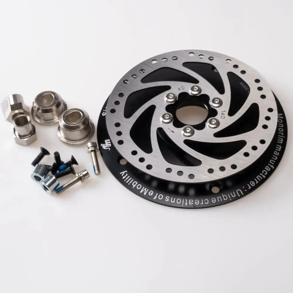 Monorim MD500W Pro Deck 140mm Bremse für Huffy H300 Schwarz