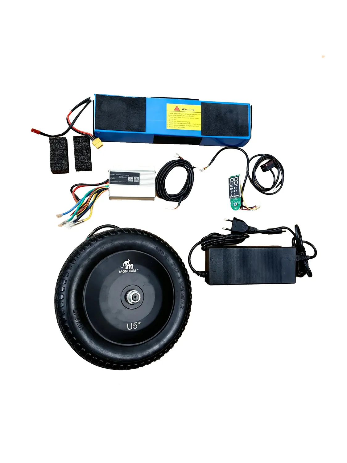 Monorim U5-F0 Tuningkit 500W 48V 10,4Ah für F25 65 km/h