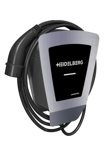Heidelberg Energy Control Plus Wallbox 11 kW 5 m Edelstahl