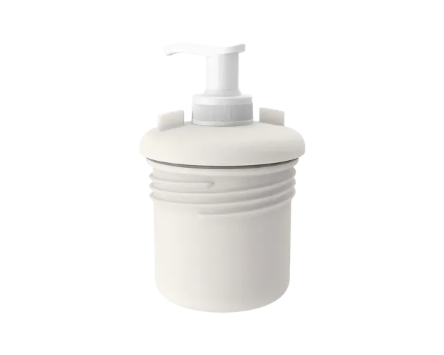 Lokhen Seifenspender Kanister Weiß 250 ml Dosierer