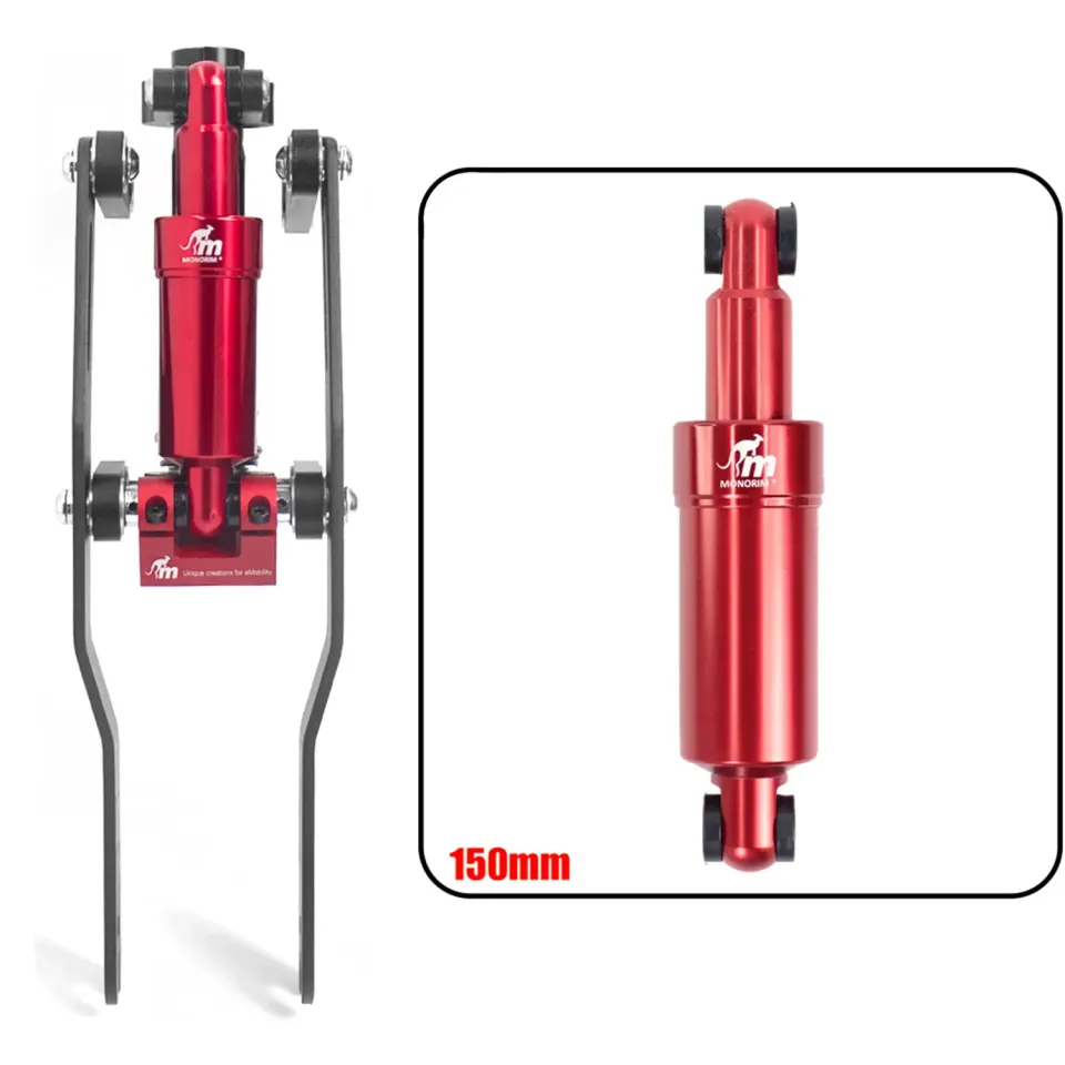 Monorim Stoßdämpfer 125mm Feder Rot für M0 MR1 MXE