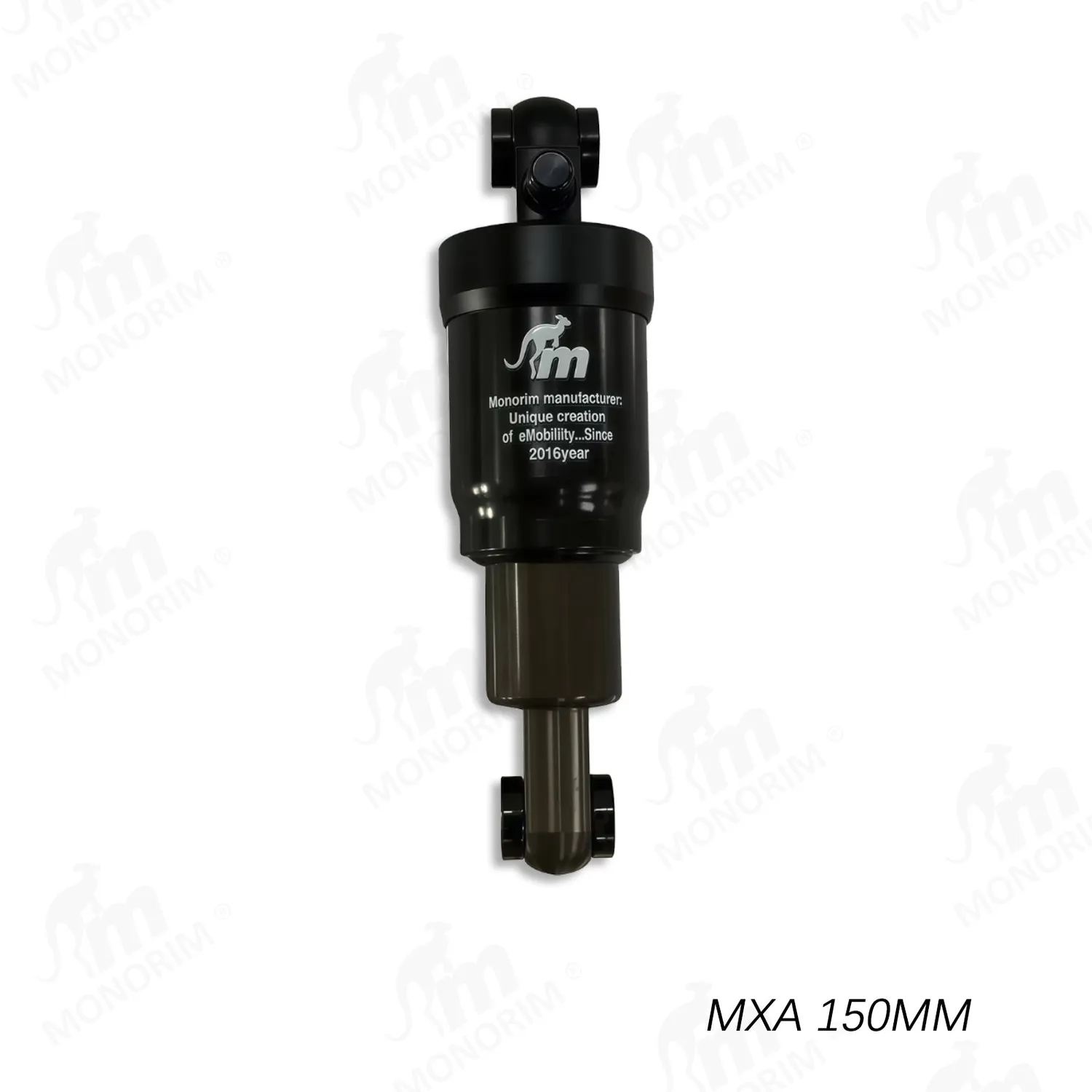Monorim MXA 150mm Luft Stoßdämpfer E-Bike schwarz