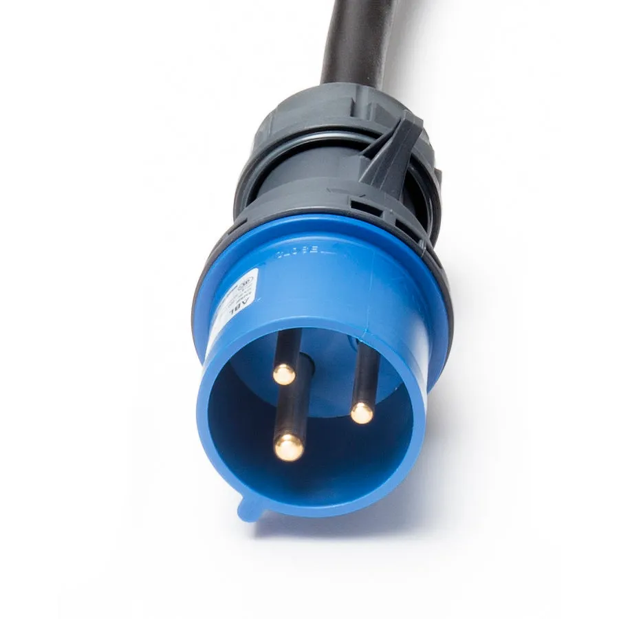 Juice Booster Adapter CEE32 230V 1-phasig blau