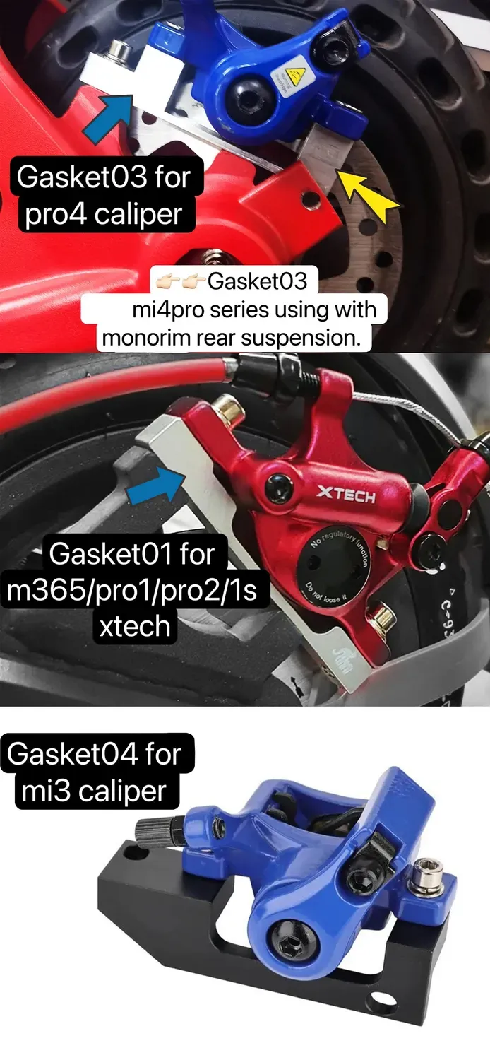 Monorim Gasket 04 Dichtung für Mi 3 Serienbremse