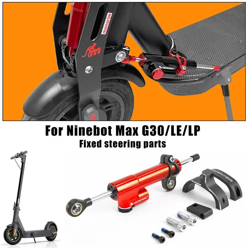 Monorim Lenkungsdämpfer für Hiboy S2 Max Schwarz