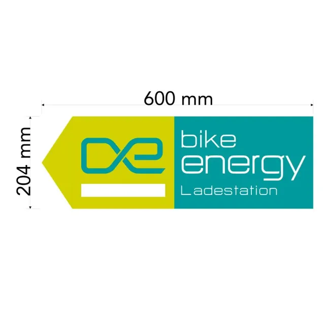 Bike Energy WW12 Wegweiser für Ladestation