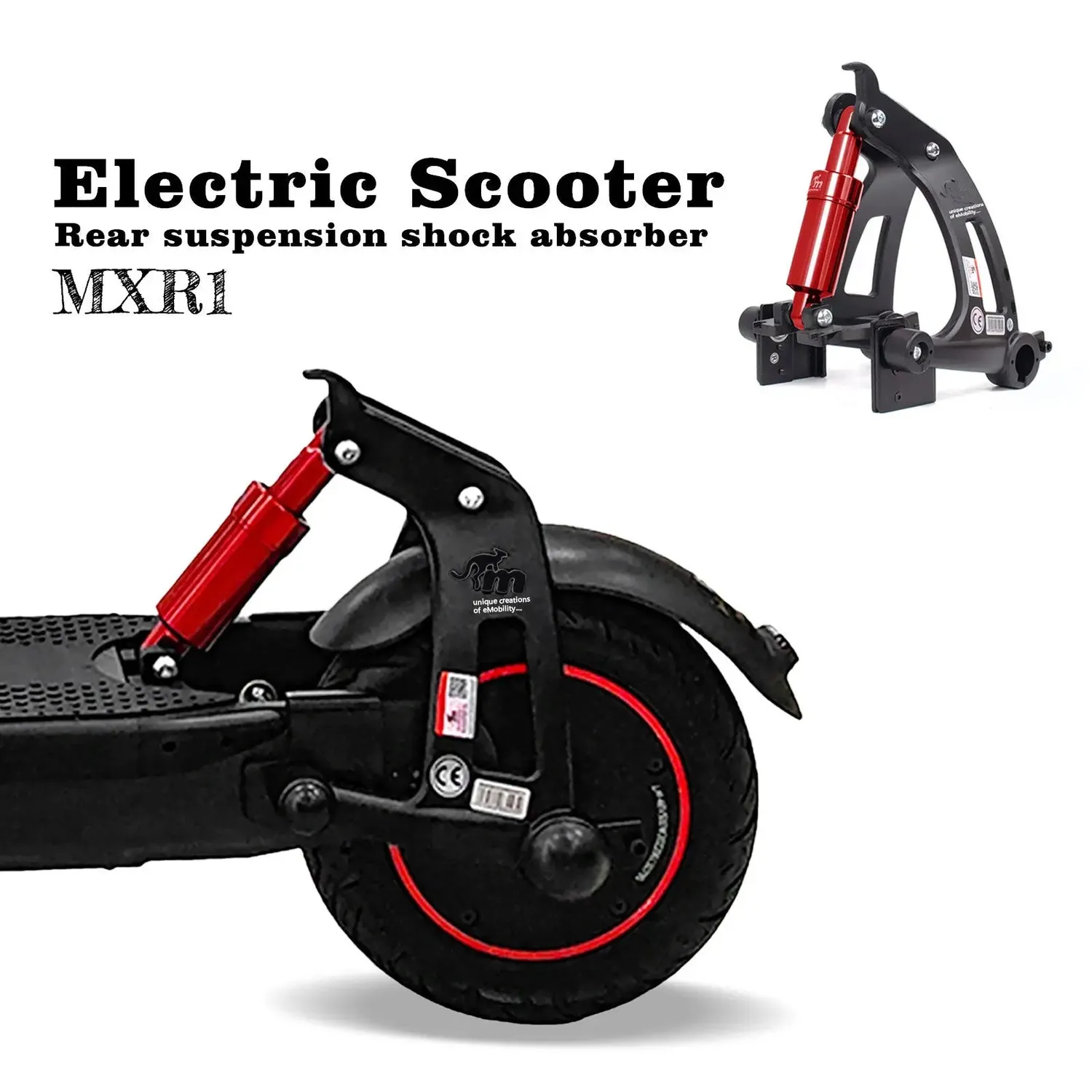 Monorim MXR1 Hinterrad-Federung V2.0 für Segway G30