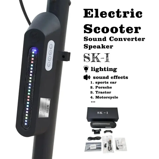 Monorim SK-I Sound-Modul Lautsprecher für M365 G30 schwarz