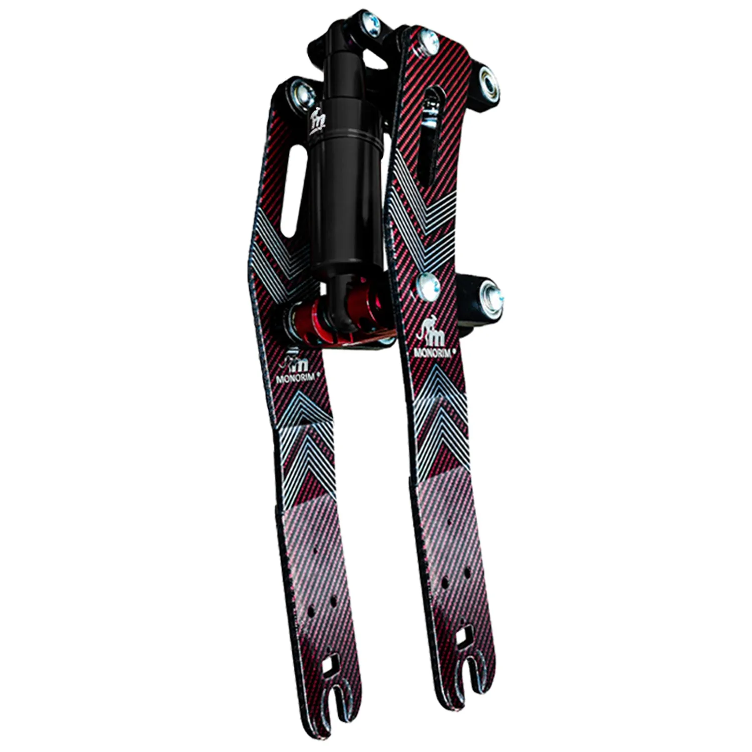 MONORIM MV0 Federung für Navee V25i V40 V50 Rot