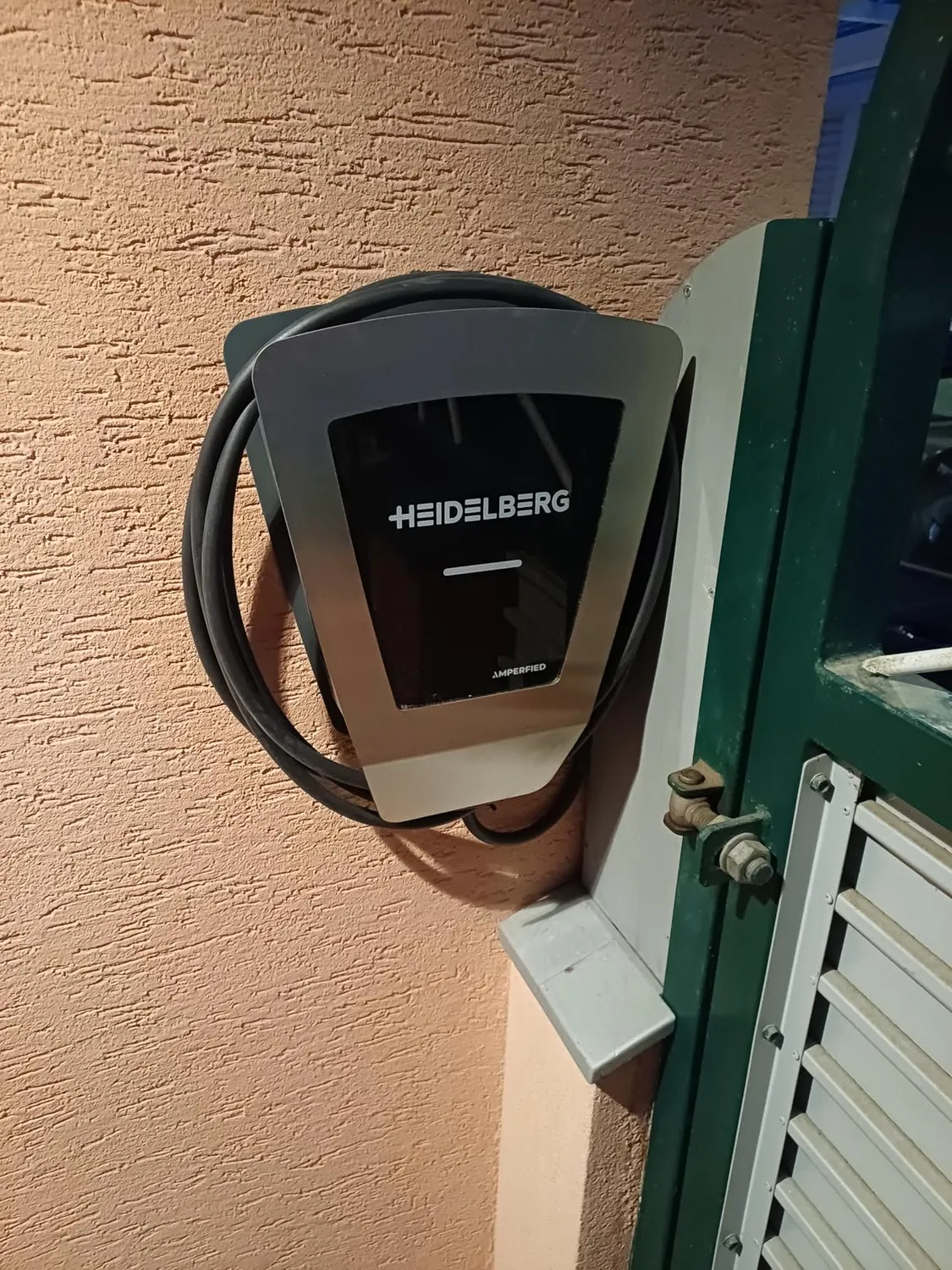 Heidelberg Energy Control Plus Wallbox 11 kW 5 m Edelstahl