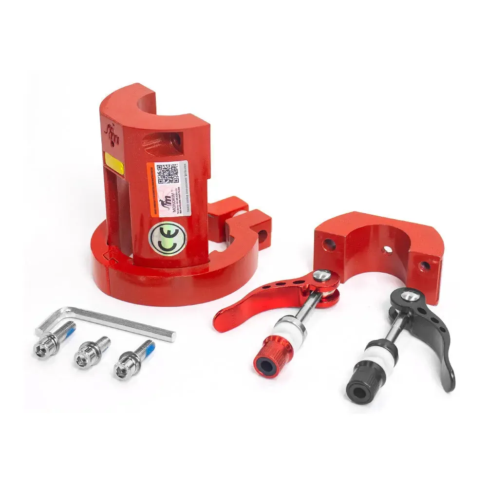 Monorim Xlock Klappschloss für Hiboy KS4 Pro Rot