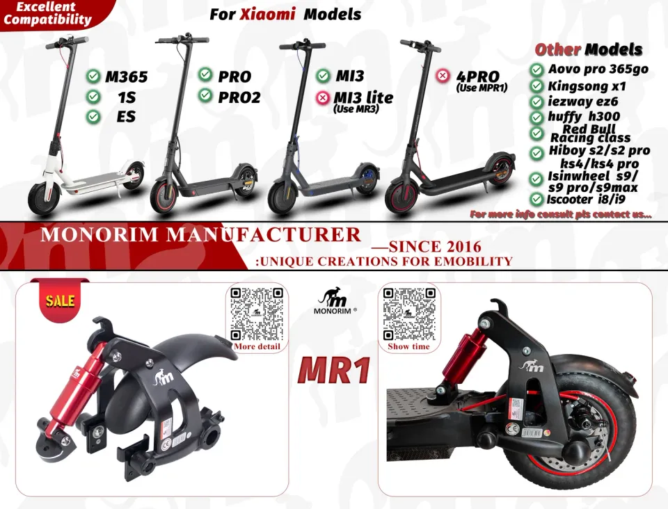 Monorim MR1 Hinterrad Federung für X1 MR1-BB