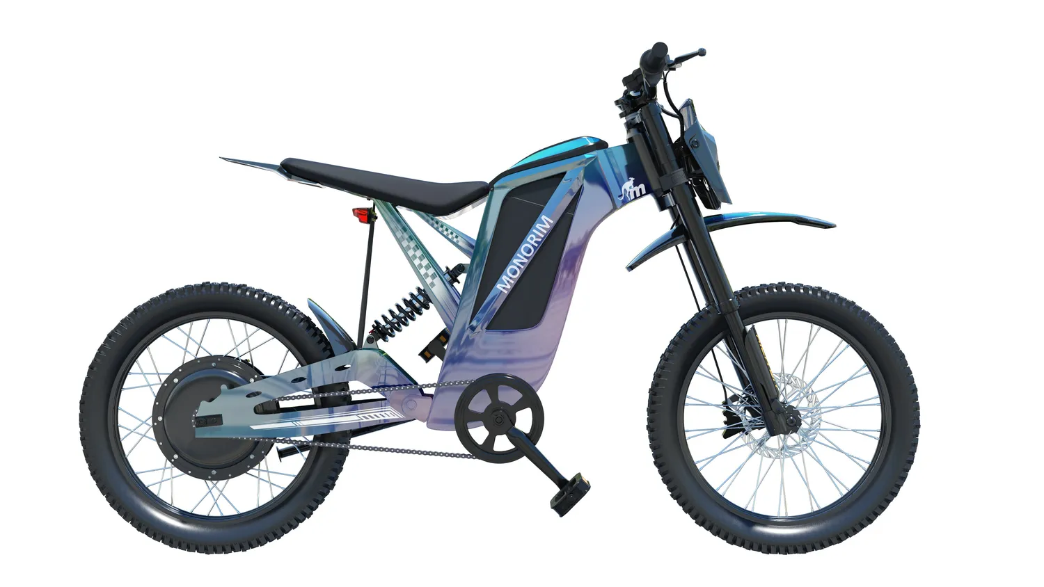 MONORIM EXT7 E-Dirtbike 48V 3000W 60 km/h Blau