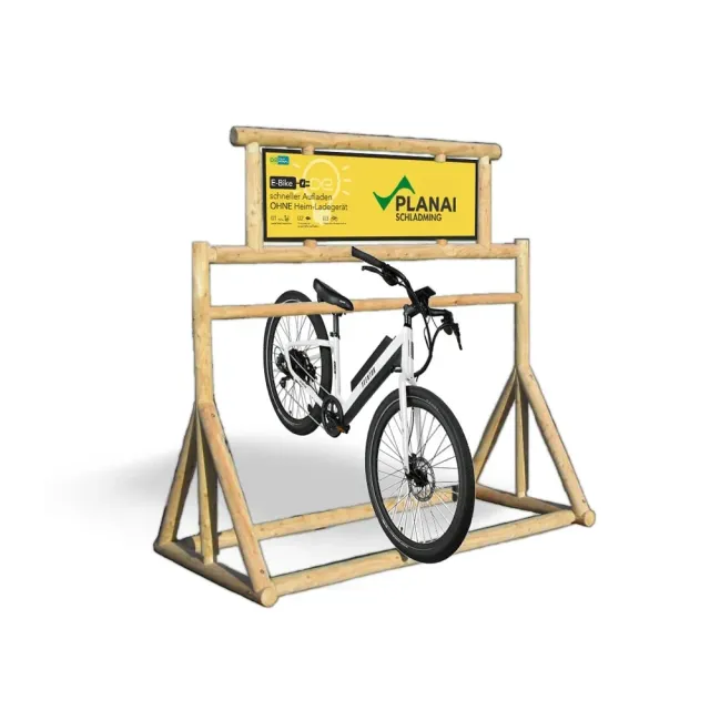 Bike Energy FS11 Fahrradständer Holz 6 Räder