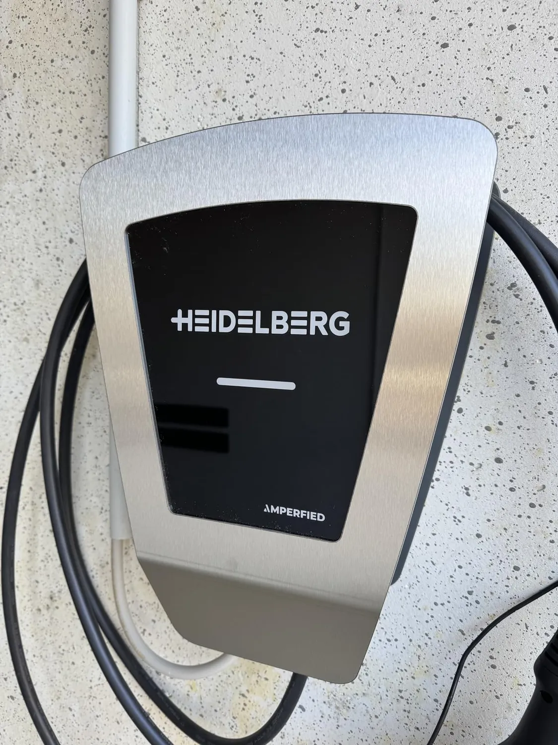 Heidelberg Energy Control Plus Wallbox 11 kW 5 m Edelstahl