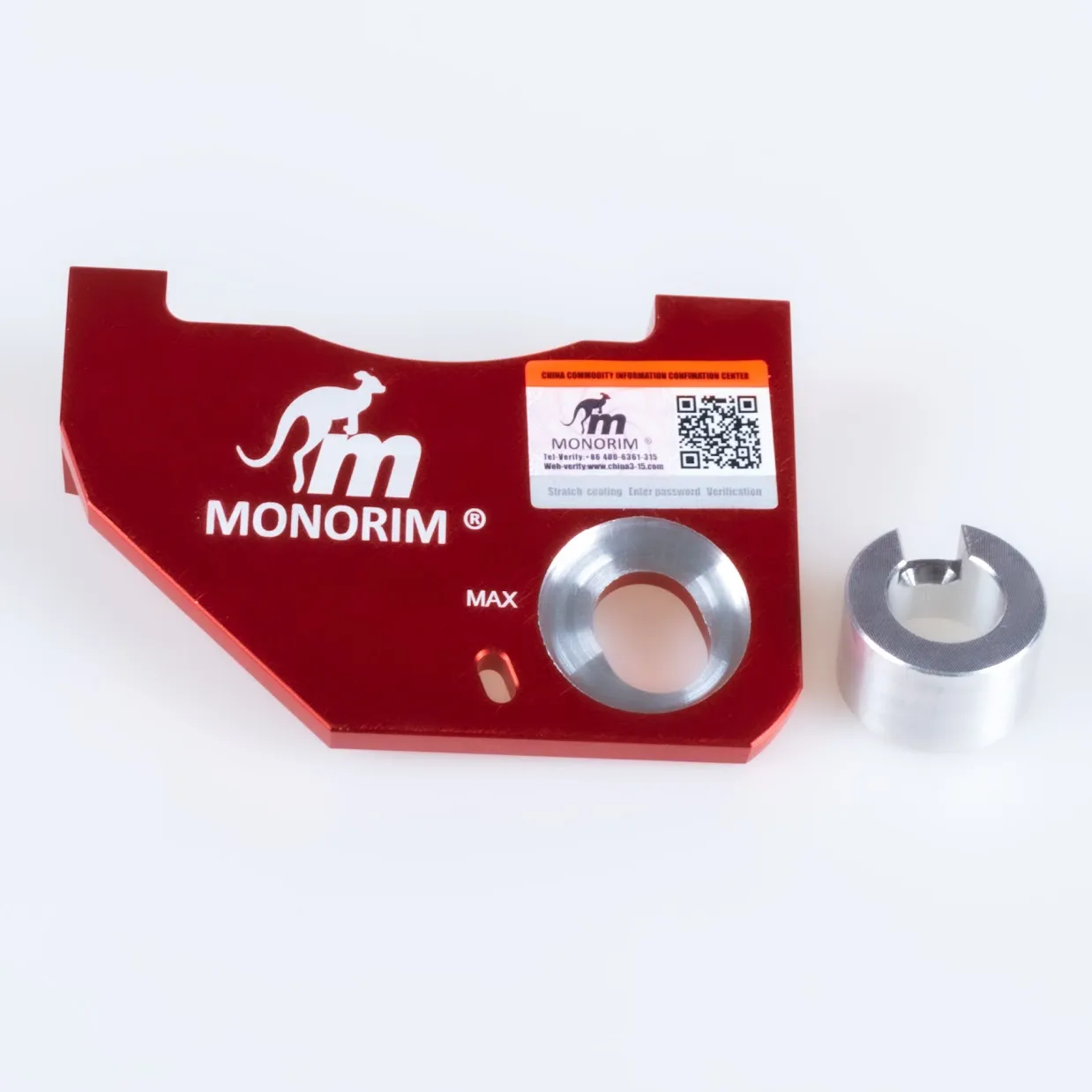 MONORIM MD-MAX Bremssatteladapter Xtech schwarz Scheibenbremse