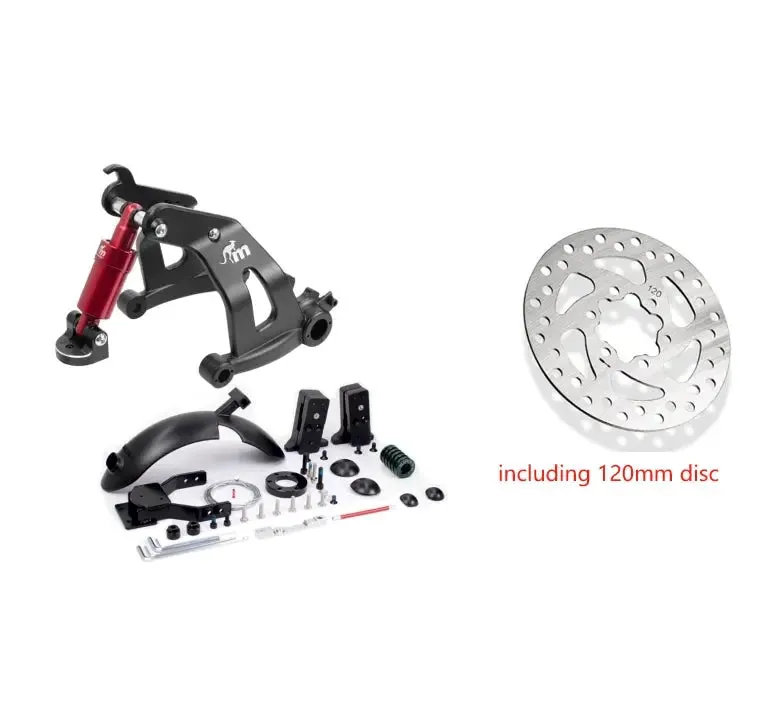 Monorim MFR1 Hinterradfederung für Ninebot F40 V1 120mm