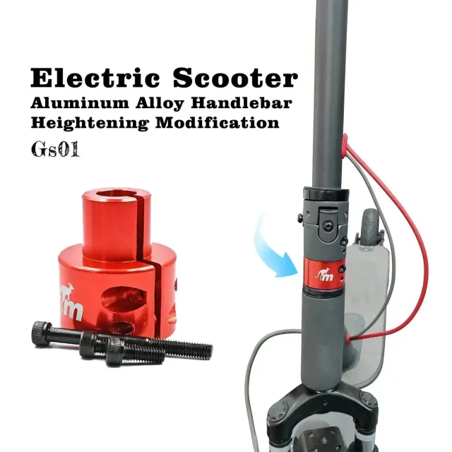 Monorim GS01 Lenkeradapter schwarz Alu Erhöhung