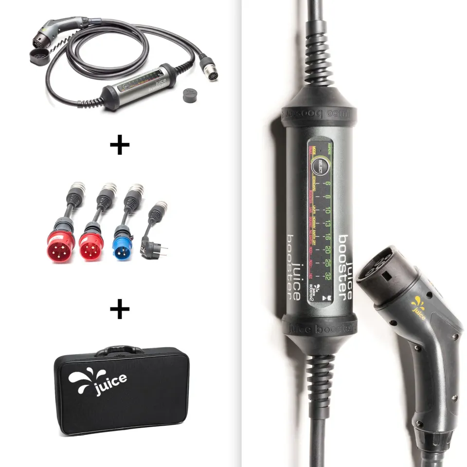 JUICE BOOSTER 2 Traveller Set Wallbox Typ 2 22 kW
