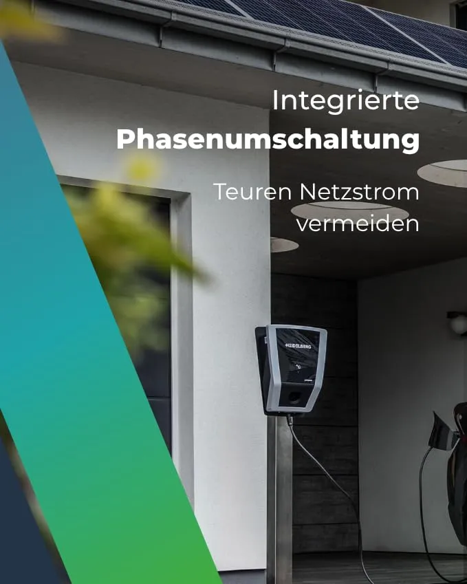 Heidelberg connect.solar Wallbox 11kW 7,5m PV-Überschussladen