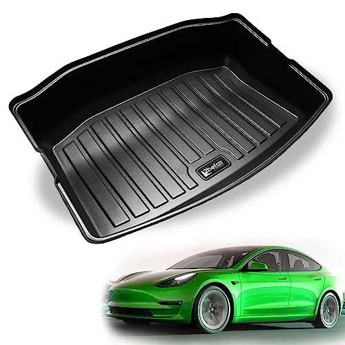 2befair Kabelfachwanne Tesla Model 3 Kofferraum schwarz