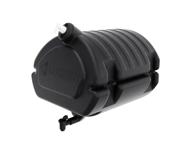 Lokhen Wassertank 50 L schwarz Kunststoff mit Hahn
