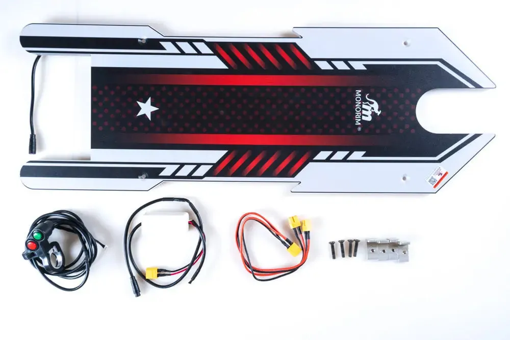 Monorim WDL LED-Trittbrett Deck für Ninebot Max G30 687mm