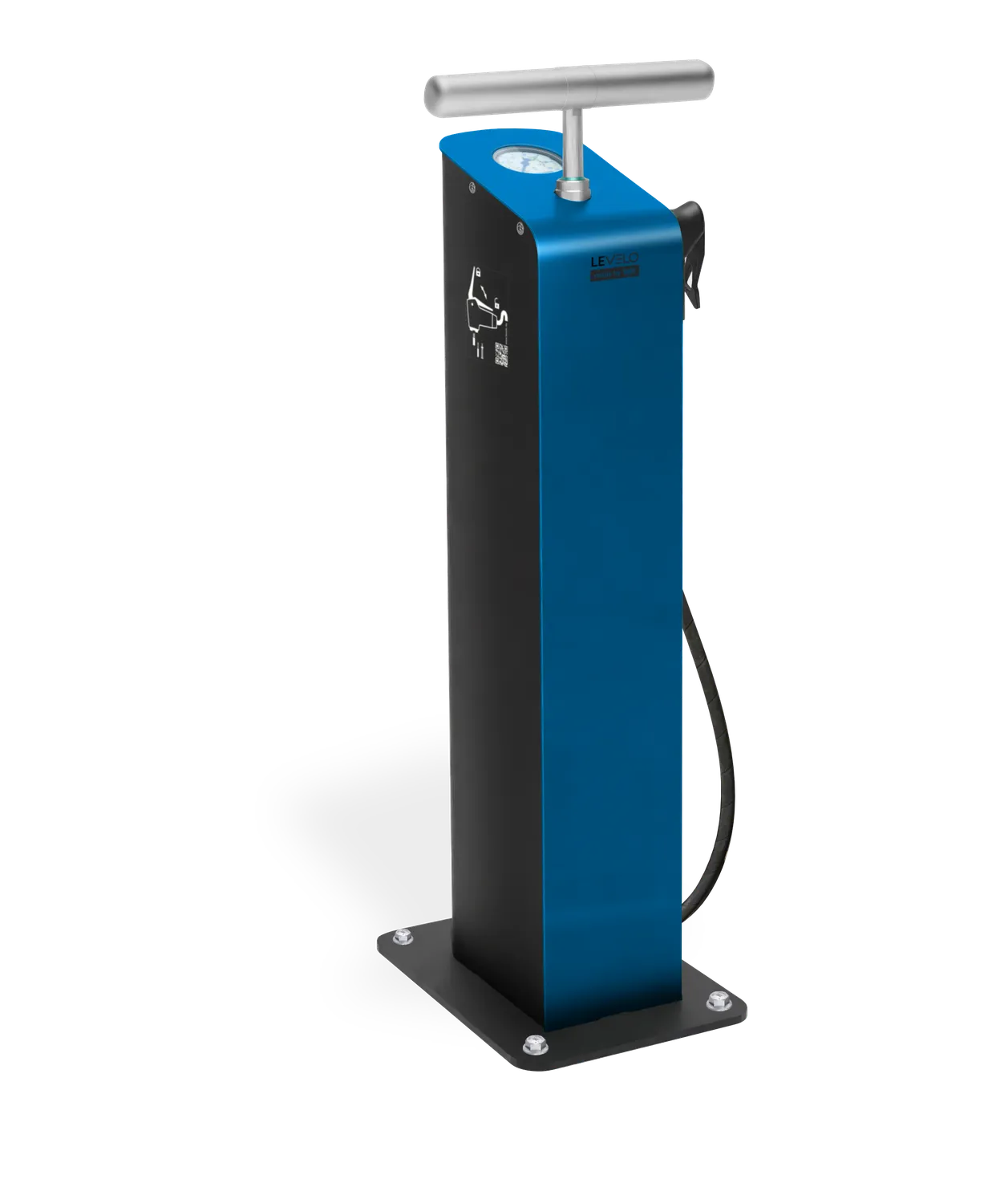Bike Energy Levelo Air SL20 Luftpumpe Edelstahl