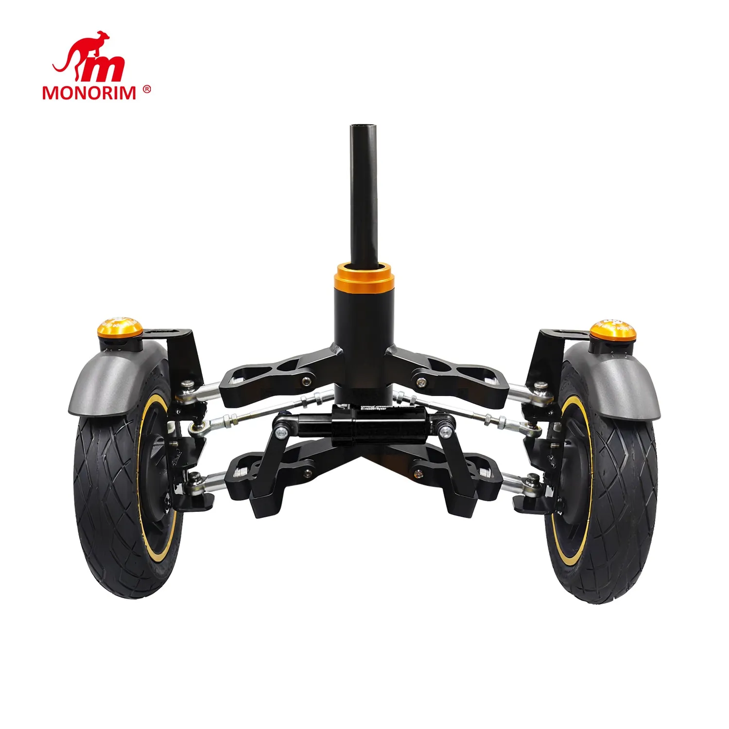 Monorim X3max G30 Federung Dreirad Kit 150 mm schwarz