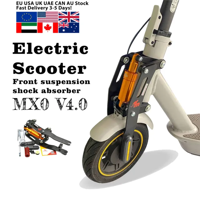 Monorim MX0-Black V4.0 Vorderradfederung Segway G30
