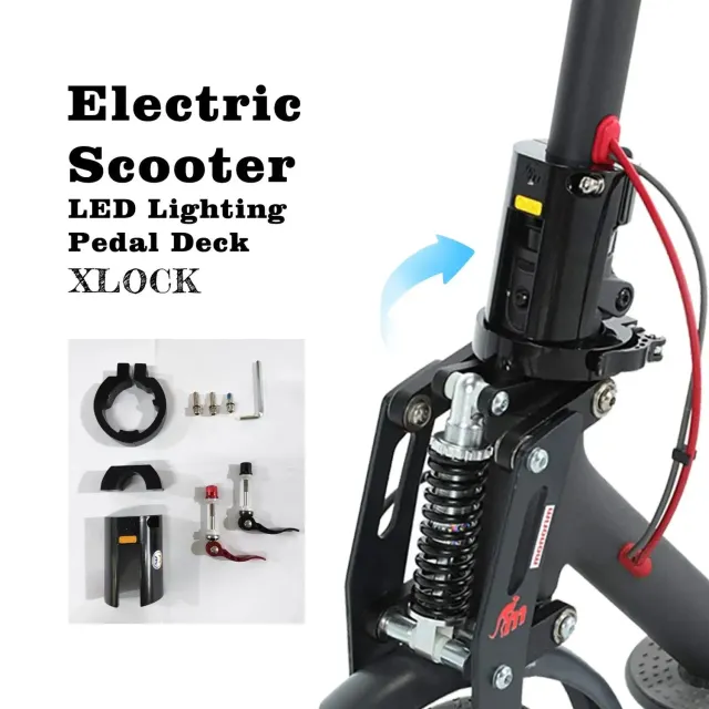 Monorim Xlock Klappverschluss E-Scooter schwarz