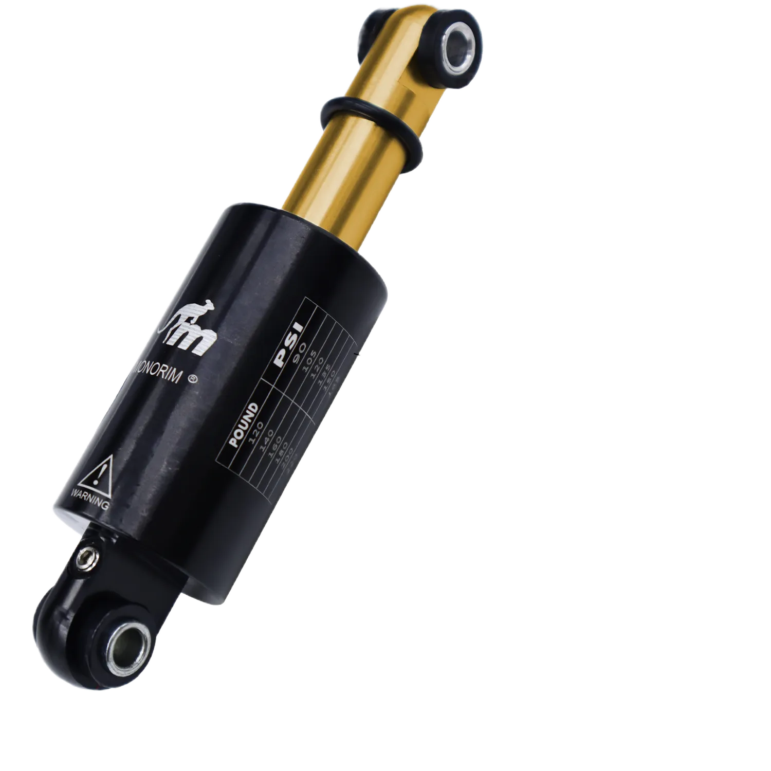 Monorim Stoßdämpfer 125mm Feder Rot für M0 MR1 MXE