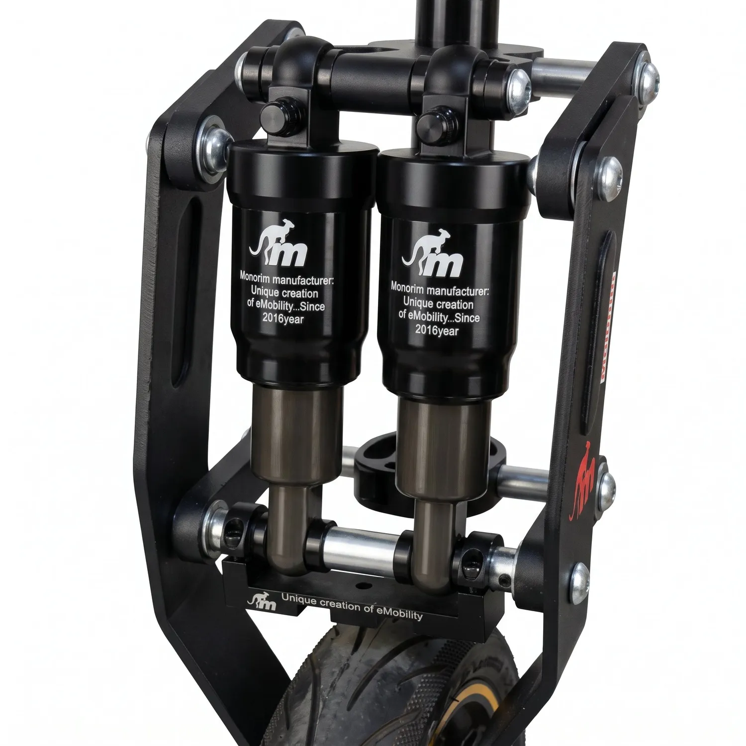 Monorim DMXE Dual-Air-Federung Ninebot Max G30 vorne