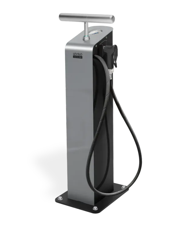 Bike Energy Levelo Air SL20 Luftpumpe Edelstahl