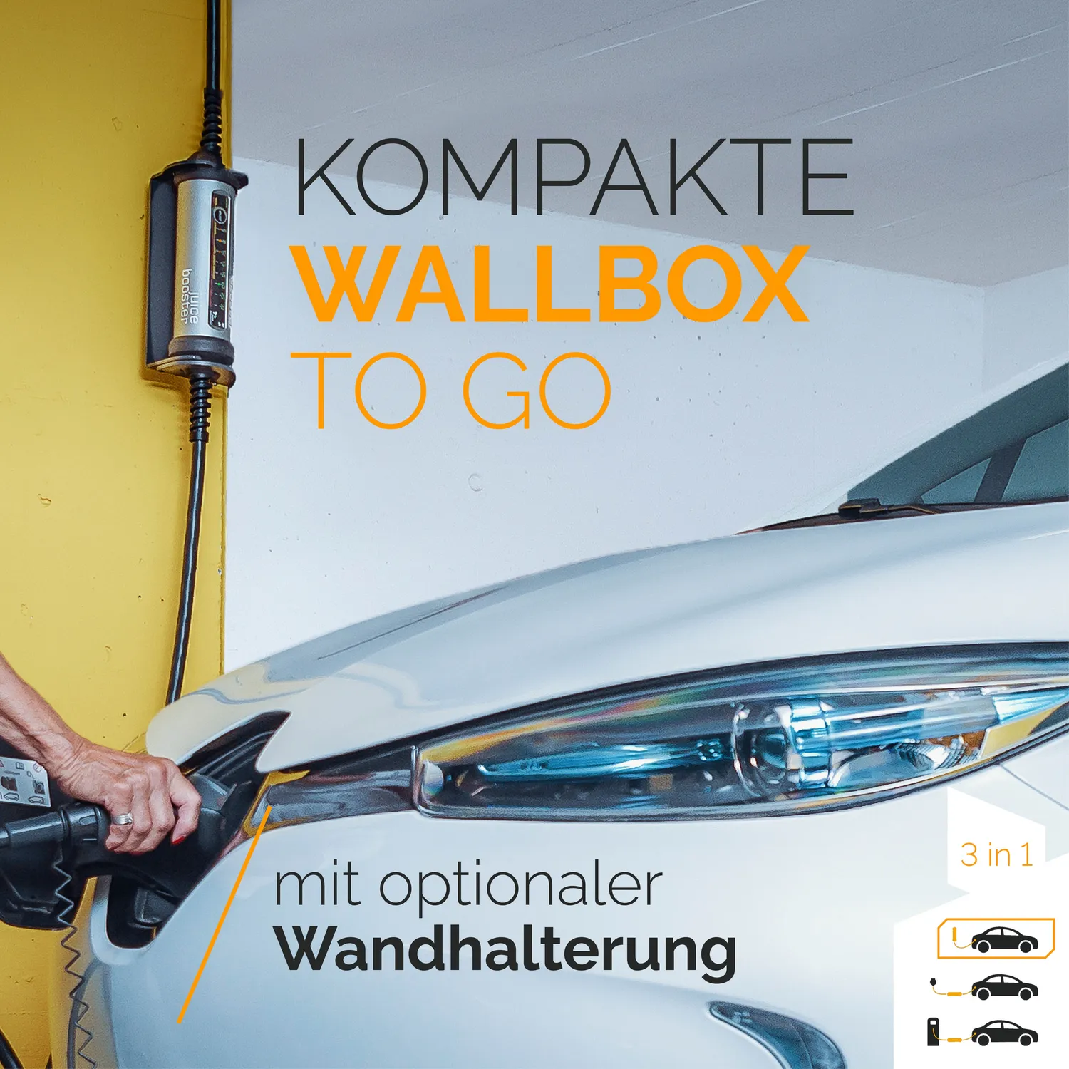 JUICE BOOSTER 2 Traveller Set Plus Wallbox 22 kW