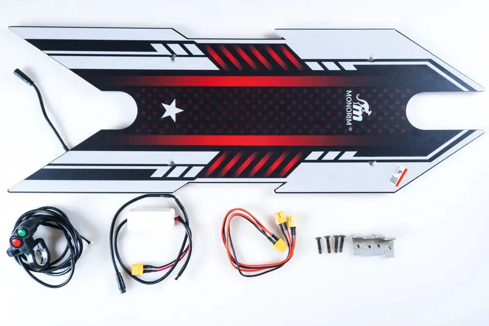 Monorim WDL C1 V1 LED Trittbrett für Mi3 mit Blinker
